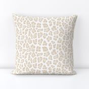 Beige natural leopard cheetah 