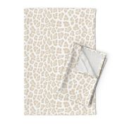 Beige natural leopard cheetah 