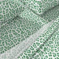 Green leopard print green cheetah