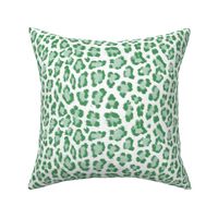 Green leopard print green cheetah