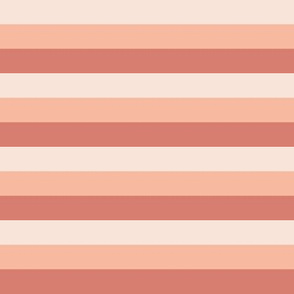 Blush, Pink, Coral Stripe