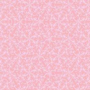 pink ornamental stars by rysunki_malunki