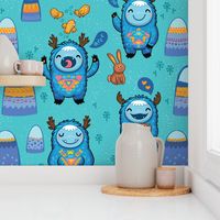 Turquoise Forest monsters small