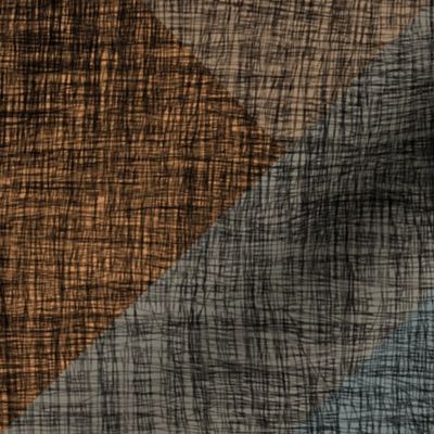 dark brown textured geometric by rysunki_malunki