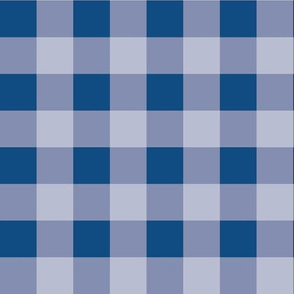 checker classic blue