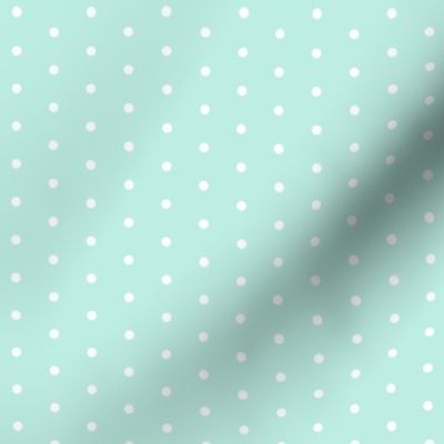 mint mini dots fabric - dots fabric, dot fabric, mini dots fabric - polka dots 