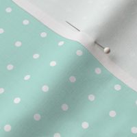 mint mini dots fabric - dots fabric, dot fabric, mini dots fabric - polka dots 