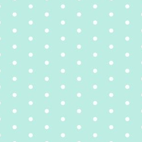 mint mini dots fabric - dots fabric, dot fabric, mini dots fabric - polka dots 