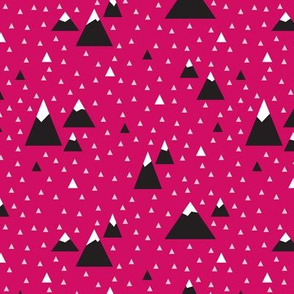 Triangle Mountains Sweet (Pink)