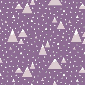 Triangle Mountains Sweet (Purple)