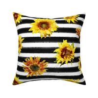 Sunflower Stripe - Black