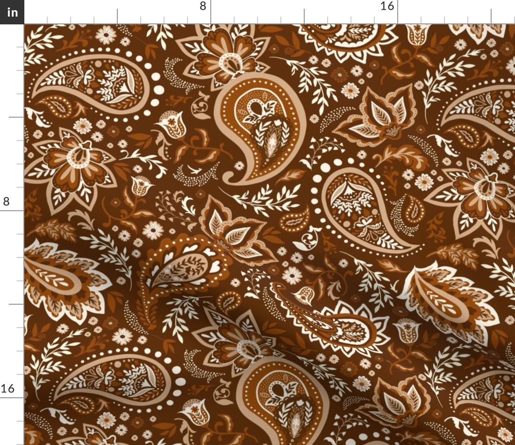 Brown Soma Paisley