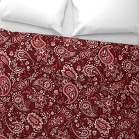 Red Soma Paisley