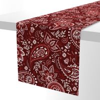 Red Soma Paisley