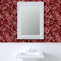 Red Soma Paisley