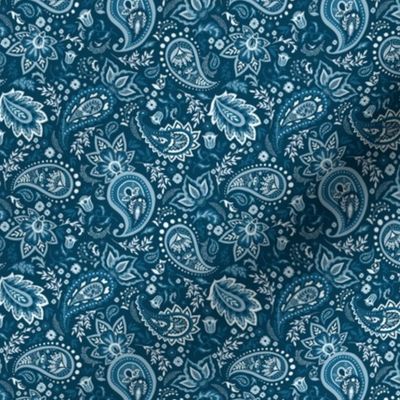 Teal Soma Paisley