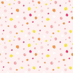 handpainted Polka Dots