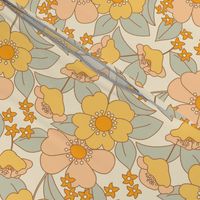 70s Floral Sunshine- Reduced