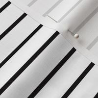 Black and White Pin Stripes