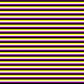 Enby pride stripes 1/4 inch