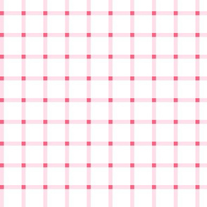 Pink Gingham Checker