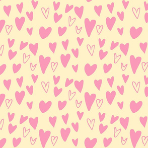 2020 valentines Heart's  Pink-Pearl