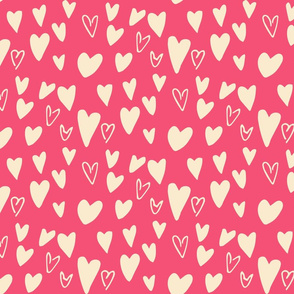 2020 valentines Heart's Pearl-Pink