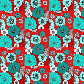 teal_red_white_black_flowers