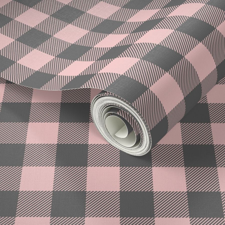 pink and grey plaid C20BS