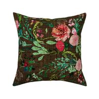 Spring Fable Floral  (olive) JUMBO