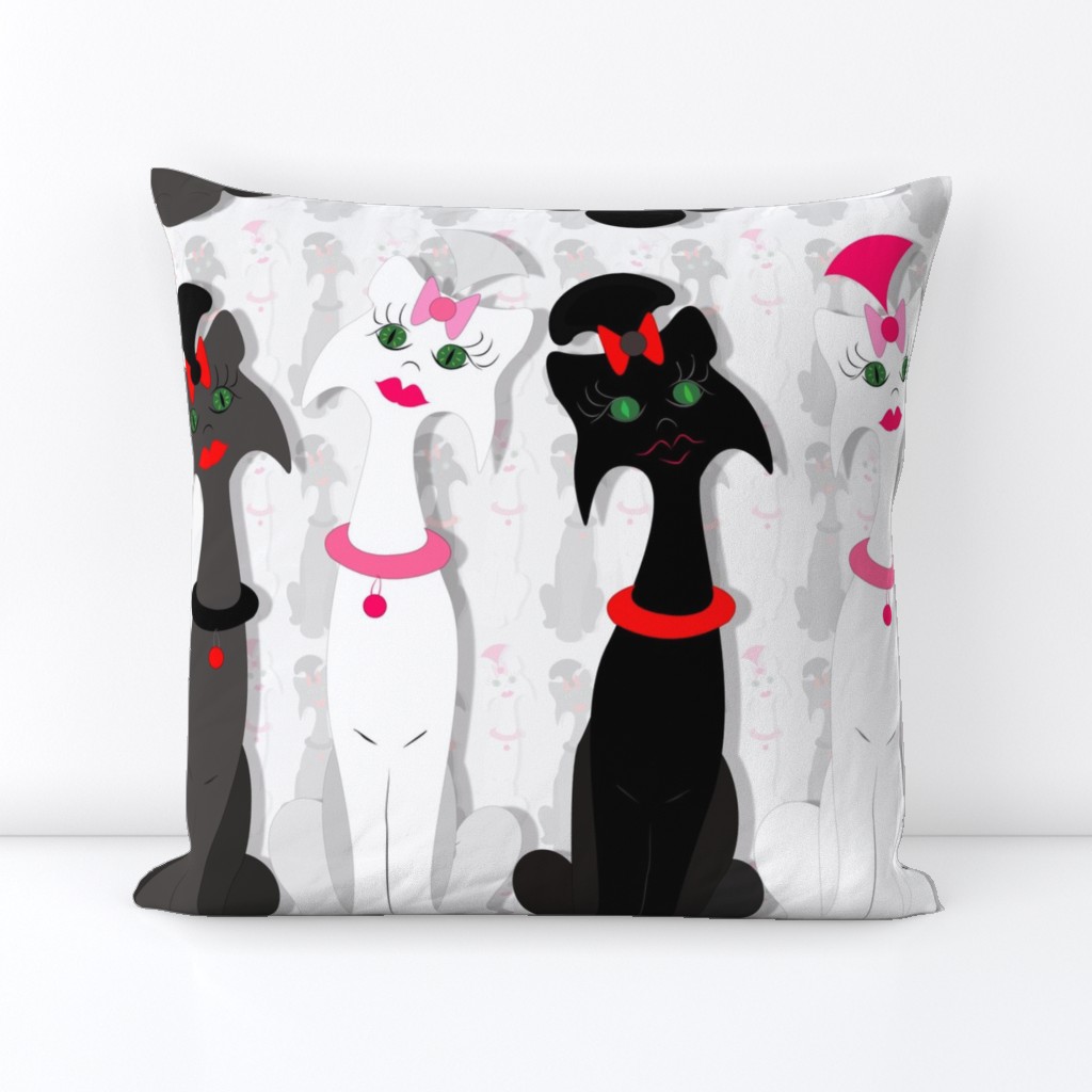 Kitsch Kats -  Large Print  18" kitties