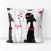 Kitsch Kats -  Large Print  18" kitties