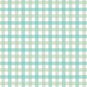 Gingham - Spring Mint, Small