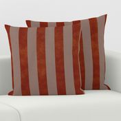 modern vintage - textured striped,  red