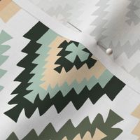 kilim print - boho, turkish rug, turkish print, kilim, baby bedding, interior design fabric, home dec fabric - sage