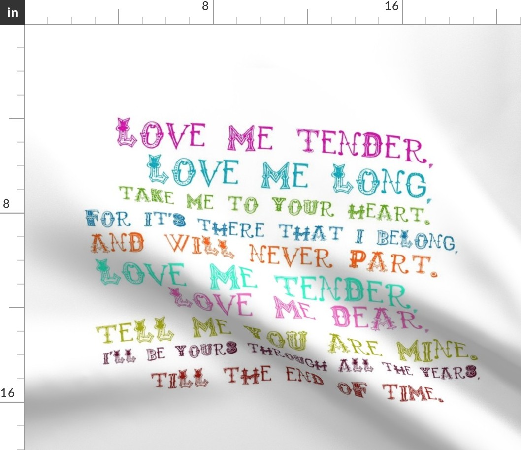 love me tender