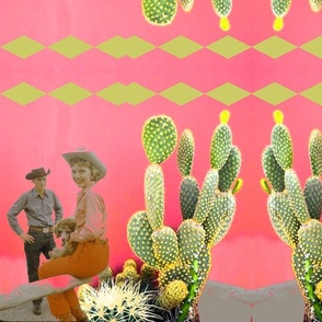 PUL Fabric, Western, Cowboy, Cactus, Wagon Wheel – Fabric Design Treasures