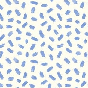 Painted tossed dots blue (small)