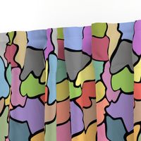 Wildlife Chic #1 - multi colour, black, medium