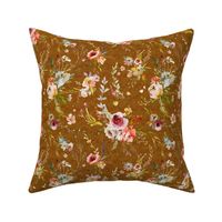 9” meadow floral - Amber