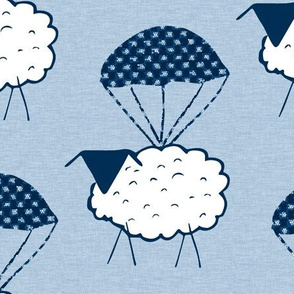 Parachuting Sheep