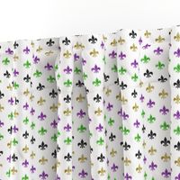 mardi gras fleur de lis fabric