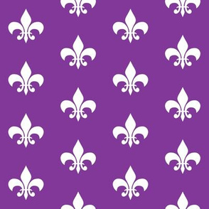 mardi gras fleur de lis fabric - purple and black fabric, purple fleur de lis, purple fabric - black