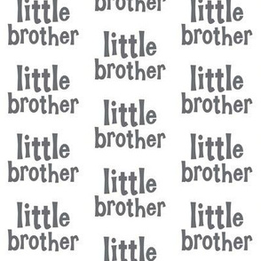little brother block letters