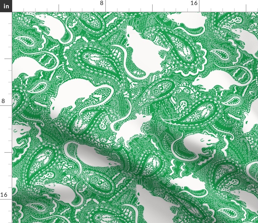 Paisley-Rats-MEDIUM-green-white