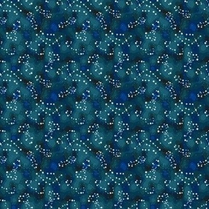 lucky stars blue swirl small