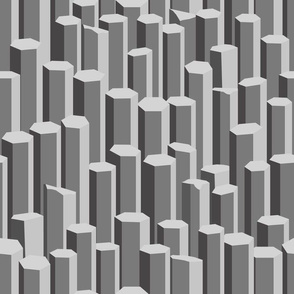 grey scale basalt abstract seamless pattern