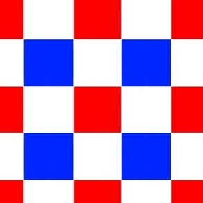 checkers  red and blue