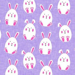 Egg Bunny - Spring Easter eggs - light purple - LAD20