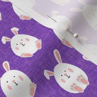 Egg Bunny - Spring Easter eggs - purple - LAD20